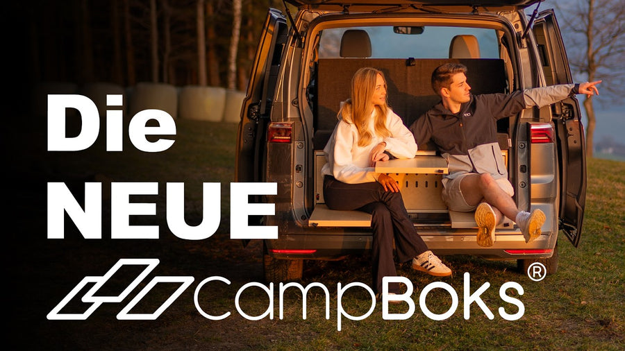 Die neue CampBoks am Caravan Salon